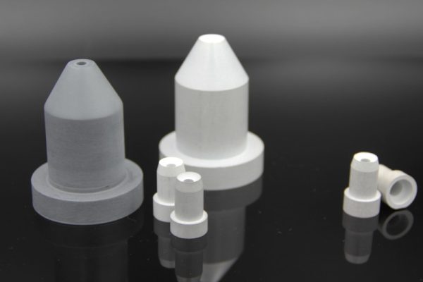 Boron nitride nozzles